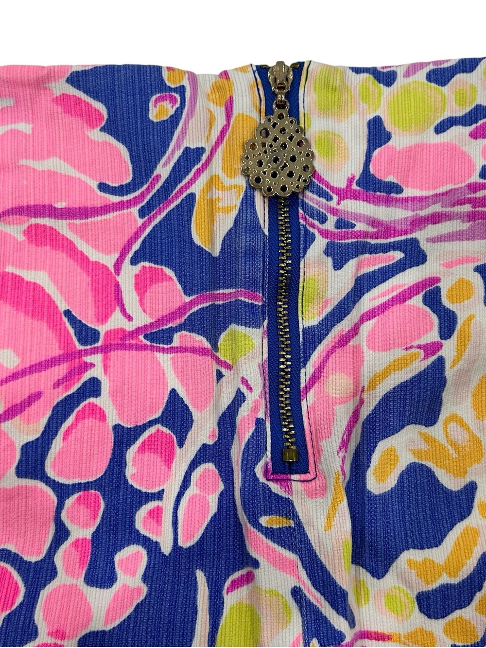 Lilly Pulitzer Marigold Catch & Release Tropical Print Skort - Picture 6 of 8